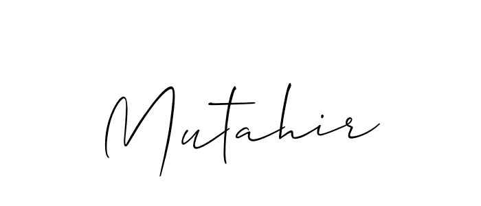 Similarly Allison_Script is the best handwritten signature design. Signature creator online .You can use it as an online autograph creator for name Mutahir. Mutahir signature style 2 images and pictures png