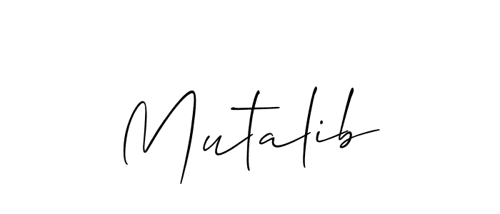 Here are the top 10 professional signature styles for the name Mutalib. These are the best autograph styles you can use for your name. Mutalib signature style 2 images and pictures png