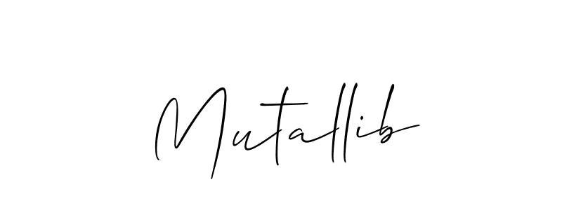 Similarly Allison_Script is the best handwritten signature design. Signature creator online .You can use it as an online autograph creator for name Mutallib. Mutallib signature style 2 images and pictures png