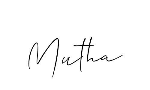 Make a short Mutha signature style. Manage your documents anywhere anytime using Allison_Script. Create and add eSignatures, submit forms, share and send files easily. Mutha signature style 2 images and pictures png