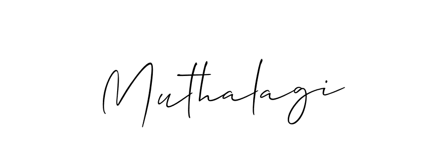 It looks lik you need a new signature style for name Muthalagi. Design unique handwritten (Allison_Script) signature with our free signature maker in just a few clicks. Muthalagi signature style 2 images and pictures png