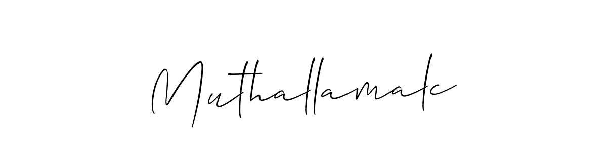 Make a short Muthallamalc signature style. Manage your documents anywhere anytime using Allison_Script. Create and add eSignatures, submit forms, share and send files easily. Muthallamalc signature style 2 images and pictures png