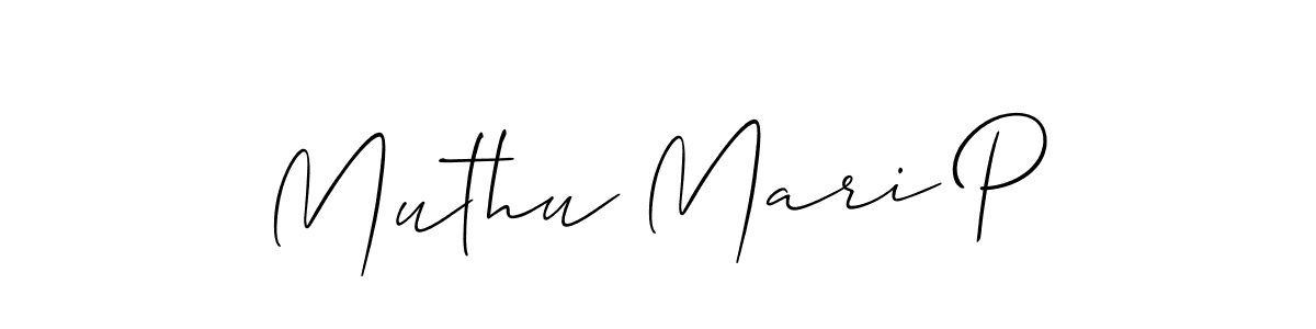 Best and Professional Signature Style for Muthu Mari P. Allison_Script Best Signature Style Collection. Muthu Mari P signature style 2 images and pictures png