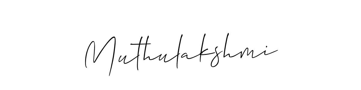 Also we have Muthulakshmi name is the best signature style. Create professional handwritten signature collection using Allison_Script autograph style. Muthulakshmi signature style 2 images and pictures png