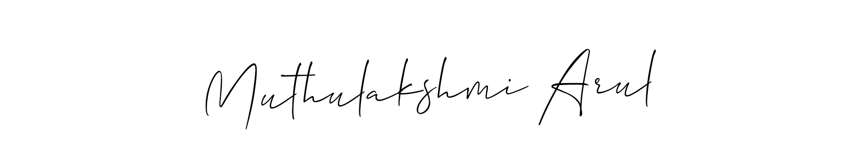 Check out images of Autograph of Muthulakshmi Arul name. Actor Muthulakshmi Arul Signature Style. Allison_Script is a professional sign style online. Muthulakshmi Arul signature style 2 images and pictures png