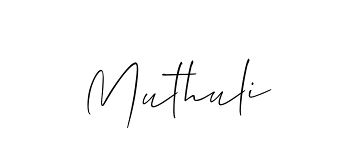 Best and Professional Signature Style for Muthuli. Allison_Script Best Signature Style Collection. Muthuli signature style 2 images and pictures png