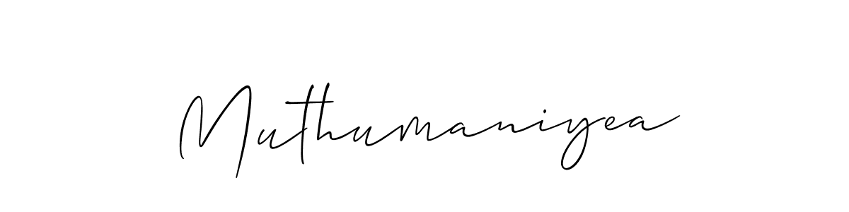Muthumaniyea stylish signature style. Best Handwritten Sign (Allison_Script) for my name. Handwritten Signature Collection Ideas for my name Muthumaniyea. Muthumaniyea signature style 2 images and pictures png