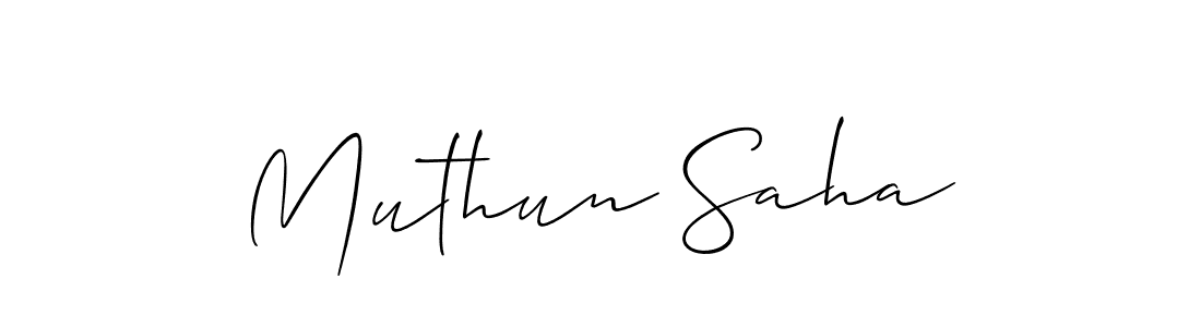 Here are the top 10 professional signature styles for the name Muthun Saha. These are the best autograph styles you can use for your name. Muthun Saha signature style 2 images and pictures png