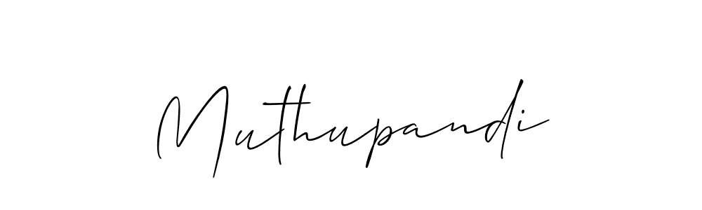 The best way (Allison_Script) to make a short signature is to pick only two or three words in your name. The name Muthupandi include a total of six letters. For converting this name. Muthupandi signature style 2 images and pictures png