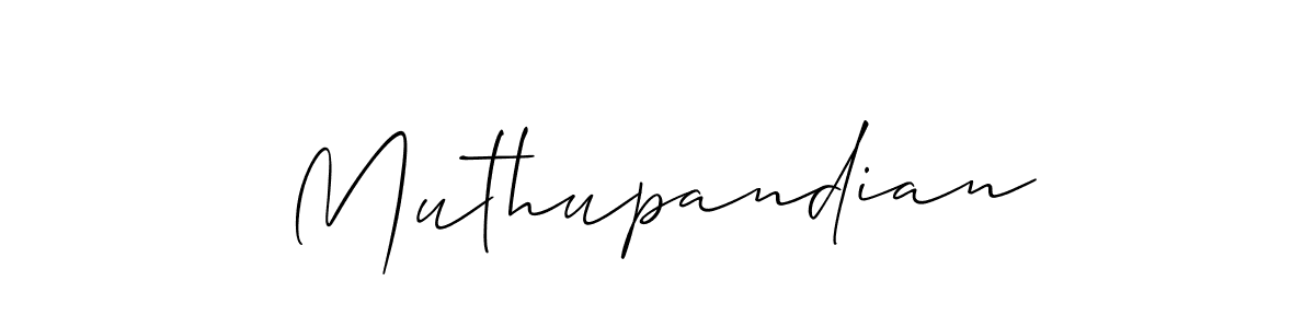 Also You can easily find your signature by using the search form. We will create Muthupandian name handwritten signature images for you free of cost using Allison_Script sign style. Muthupandian signature style 2 images and pictures png