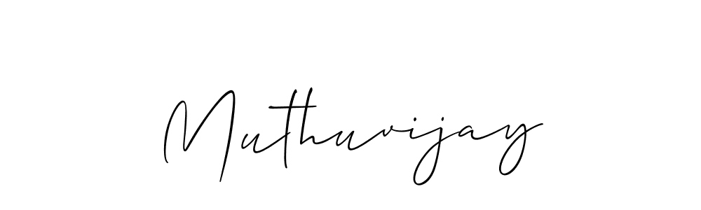 Best and Professional Signature Style for Muthuvijay. Allison_Script Best Signature Style Collection. Muthuvijay signature style 2 images and pictures png