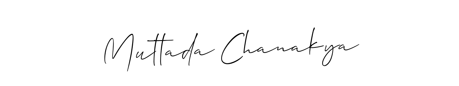 Check out images of Autograph of Muttada Chanakya name. Actor Muttada Chanakya Signature Style. Allison_Script is a professional sign style online. Muttada Chanakya signature style 2 images and pictures png