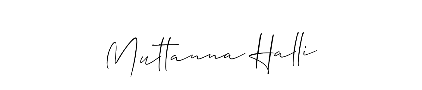 You can use this online signature creator to create a handwritten signature for the name Muttanna Halli. This is the best online autograph maker. Muttanna Halli signature style 2 images and pictures png