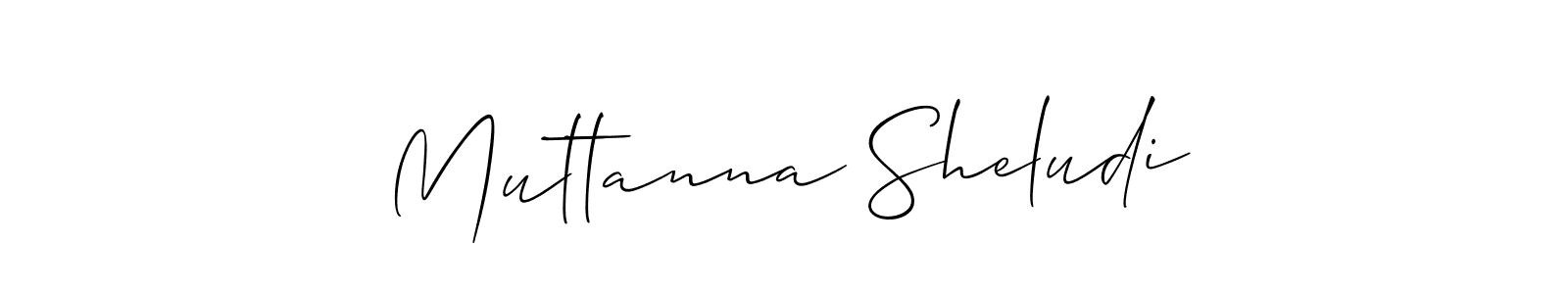 Also You can easily find your signature by using the search form. We will create Muttanna Sheludi name handwritten signature images for you free of cost using Allison_Script sign style. Muttanna Sheludi signature style 2 images and pictures png