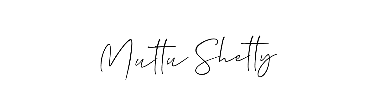 Create a beautiful signature design for name Muttu Shetty. With this signature (Allison_Script) fonts, you can make a handwritten signature for free. Muttu Shetty signature style 2 images and pictures png