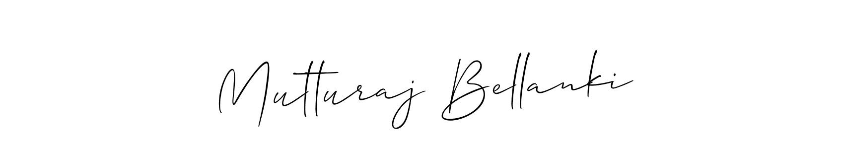Make a beautiful signature design for name Mutturaj Bellanki. Use this online signature maker to create a handwritten signature for free. Mutturaj Bellanki signature style 2 images and pictures png