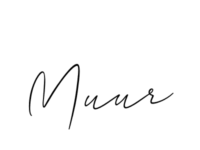 Use a signature maker to create a handwritten signature online. With this signature software, you can design (Allison_Script) your own signature for name Muur. Muur signature style 2 images and pictures png