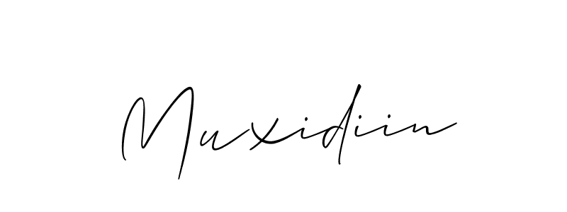 Check out images of Autograph of Muxidiin name. Actor Muxidiin Signature Style. Allison_Script is a professional sign style online. Muxidiin signature style 2 images and pictures png