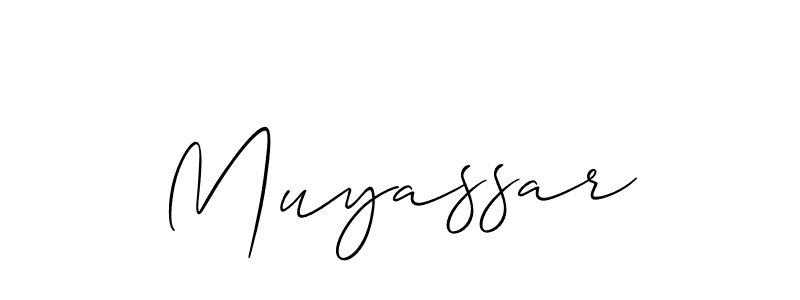 Best and Professional Signature Style for Muyassar. Allison_Script Best Signature Style Collection. Muyassar signature style 2 images and pictures png