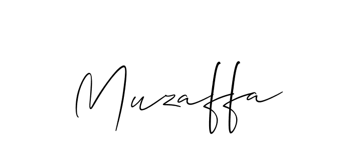 Allison_Script is a professional signature style that is perfect for those who want to add a touch of class to their signature. It is also a great choice for those who want to make their signature more unique. Get Muzaffa name to fancy signature for free. Muzaffa signature style 2 images and pictures png