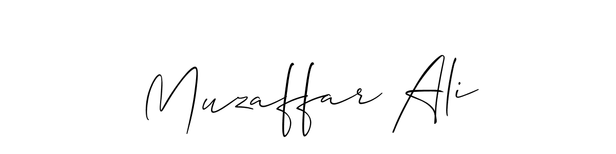 Allison_Script is a professional signature style that is perfect for those who want to add a touch of class to their signature. It is also a great choice for those who want to make their signature more unique. Get Muzaffar Ali name to fancy signature for free. Muzaffar Ali signature style 2 images and pictures png