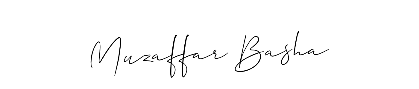 It looks lik you need a new signature style for name Muzaffar Basha. Design unique handwritten (Allison_Script) signature with our free signature maker in just a few clicks. Muzaffar Basha signature style 2 images and pictures png