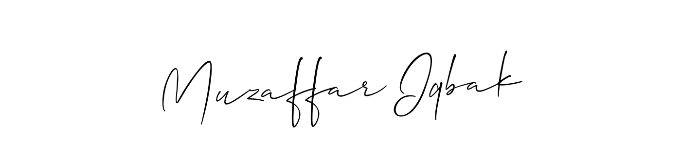This is the best signature style for the Muzaffar Iqbak name. Also you like these signature font (Allison_Script). Mix name signature. Muzaffar Iqbak signature style 2 images and pictures png