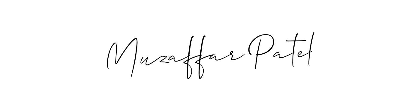 Check out images of Autograph of Muzaffar Patel name. Actor Muzaffar Patel Signature Style. Allison_Script is a professional sign style online. Muzaffar Patel signature style 2 images and pictures png