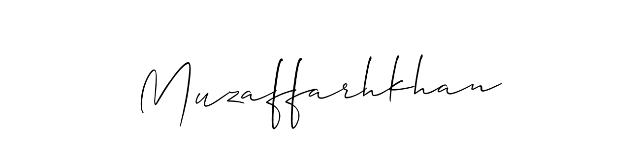 if you are searching for the best signature style for your name Muzaffarhkhan. so please give up your signature search. here we have designed multiple signature styles  using Allison_Script. Muzaffarhkhan signature style 2 images and pictures png