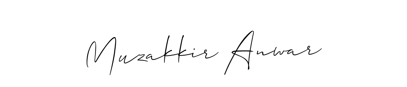 Here are the top 10 professional signature styles for the name Muzakkir Anwar. These are the best autograph styles you can use for your name. Muzakkir Anwar signature style 2 images and pictures png