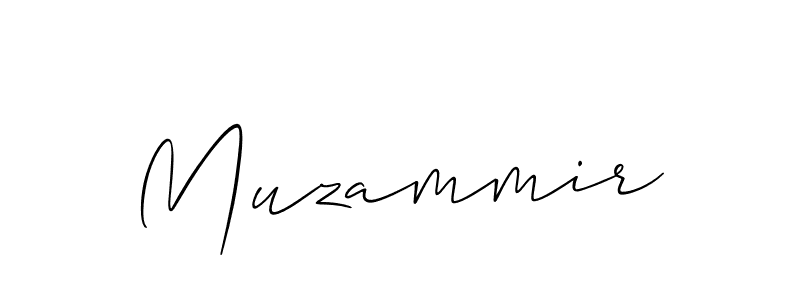 How to make Muzammir name signature. Use Allison_Script style for creating short signs online. This is the latest handwritten sign. Muzammir signature style 2 images and pictures png