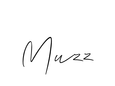 It looks lik you need a new signature style for name Muzz. Design unique handwritten (Allison_Script) signature with our free signature maker in just a few clicks. Muzz signature style 2 images and pictures png