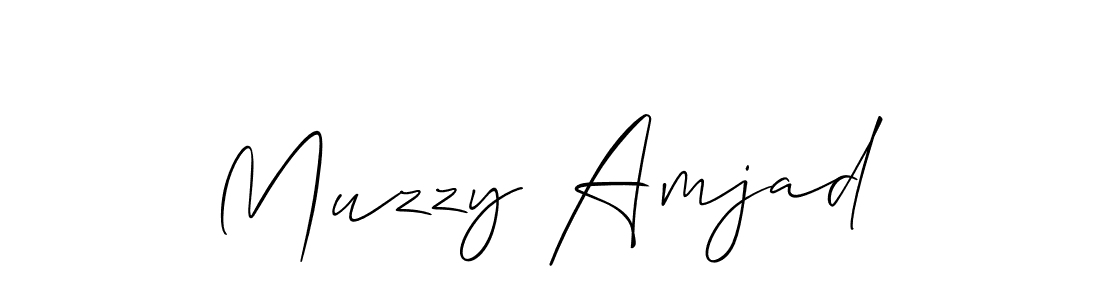 Make a beautiful signature design for name Muzzy Amjad. Use this online signature maker to create a handwritten signature for free. Muzzy Amjad signature style 2 images and pictures png