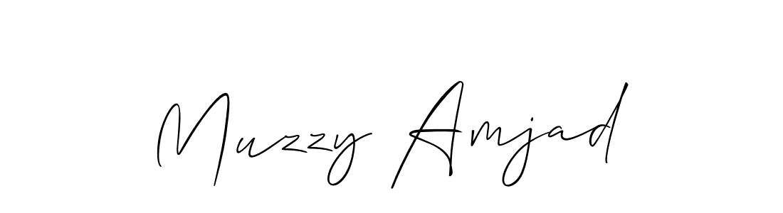 This is the best signature style for the Muzzy Amjad name. Also you like these signature font (Allison_Script). Mix name signature. Muzzy Amjad signature style 2 images and pictures png