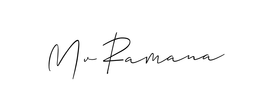 You can use this online signature creator to create a handwritten signature for the name Mv Ramana. This is the best online autograph maker. Mv Ramana signature style 2 images and pictures png