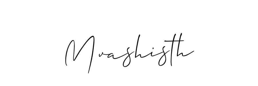 Also we have Mvashisth name is the best signature style. Create professional handwritten signature collection using Allison_Script autograph style. Mvashisth signature style 2 images and pictures png