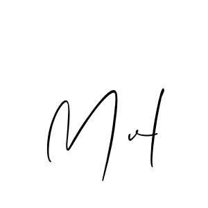 Mvl stylish signature style. Best Handwritten Sign (Allison_Script) for my name. Handwritten Signature Collection Ideas for my name Mvl. Mvl signature style 2 images and pictures png
