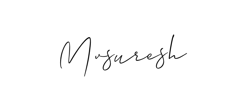 See photos of Mvsuresh official signature by Spectra . Check more albums & portfolios. Read reviews & check more about Allison_Script font. Mvsuresh signature style 2 images and pictures png