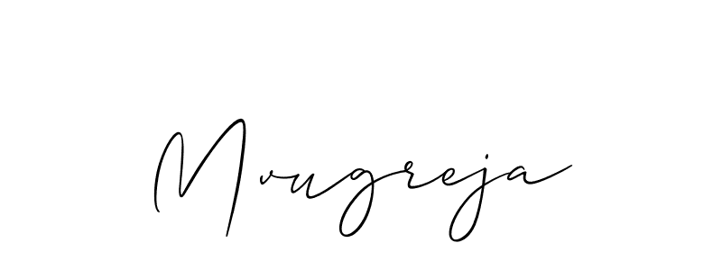 You should practise on your own different ways (Allison_Script) to write your name (Mvugreja) in signature. don't let someone else do it for you. Mvugreja signature style 2 images and pictures png