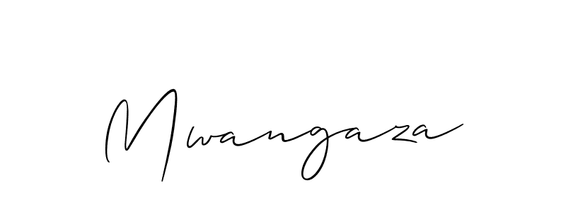 You should practise on your own different ways (Allison_Script) to write your name (Mwangaza) in signature. don't let someone else do it for you. Mwangaza signature style 2 images and pictures png