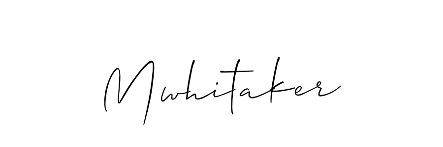 Once you've used our free online signature maker to create your best signature Allison_Script style, it's time to enjoy all of the benefits that Mwhitaker name signing documents. Mwhitaker signature style 2 images and pictures png