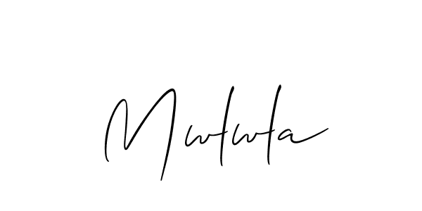 Make a beautiful signature design for name Mwlwla. Use this online signature maker to create a handwritten signature for free. Mwlwla signature style 2 images and pictures png