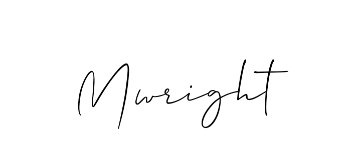 You should practise on your own different ways (Allison_Script) to write your name (Mwright) in signature. don't let someone else do it for you. Mwright signature style 2 images and pictures png