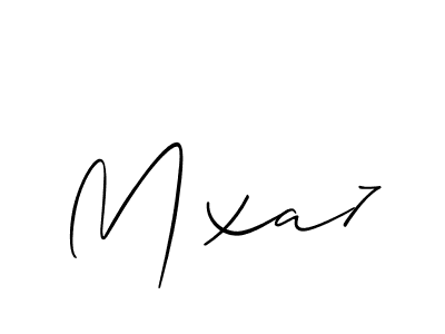 Check out images of Autograph of Mxa7 name. Actor Mxa7 Signature Style. Allison_Script is a professional sign style online. Mxa7 signature style 2 images and pictures png