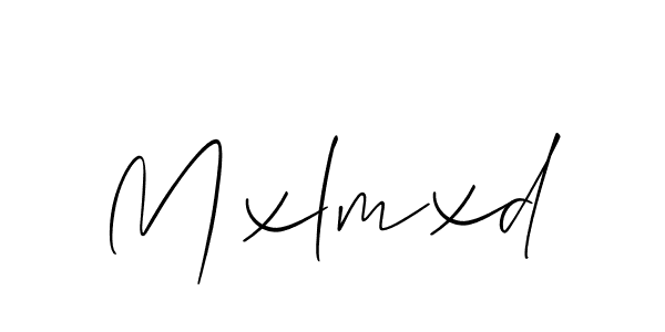 Mxlmxd stylish signature style. Best Handwritten Sign (Allison_Script) for my name. Handwritten Signature Collection Ideas for my name Mxlmxd. Mxlmxd signature style 2 images and pictures png