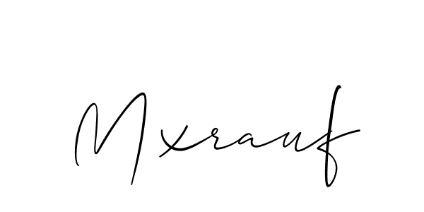 Once you've used our free online signature maker to create your best signature Allison_Script style, it's time to enjoy all of the benefits that Mxrauf name signing documents. Mxrauf signature style 2 images and pictures png