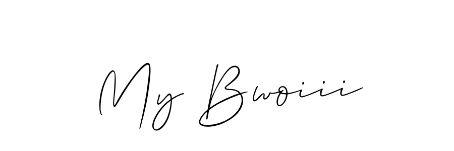 You can use this online signature creator to create a handwritten signature for the name My Bwoiii. This is the best online autograph maker. My Bwoiii signature style 2 images and pictures png