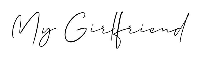 How to make My Girlfriend signature? Allison_Script is a professional autograph style. Create handwritten signature for My Girlfriend name. My Girlfriend signature style 2 images and pictures png