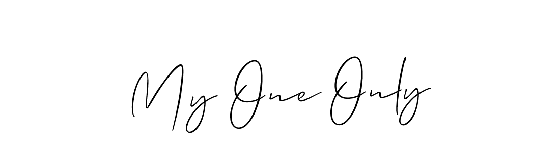 You can use this online signature creator to create a handwritten signature for the name My One Only. This is the best online autograph maker. My One Only signature style 2 images and pictures png