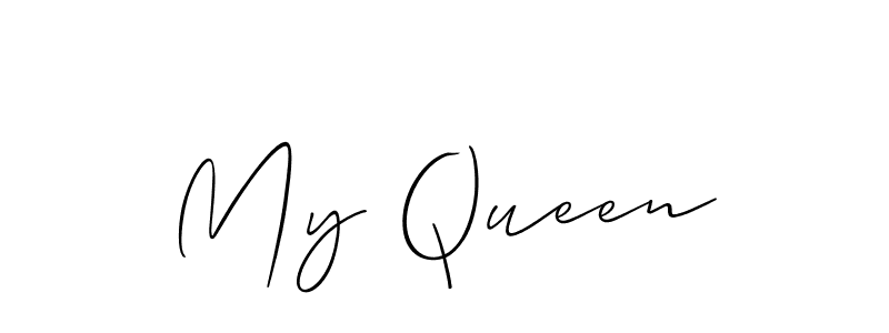 Once you've used our free online signature maker to create your best signature Allison_Script style, it's time to enjoy all of the benefits that My Queen name signing documents. My Queen signature style 2 images and pictures png